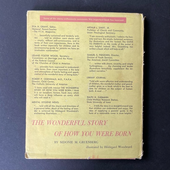 The Wonderful Story of How You Were Born by Sidonie M. Gruenberg 1953 - Picture 2 of 7